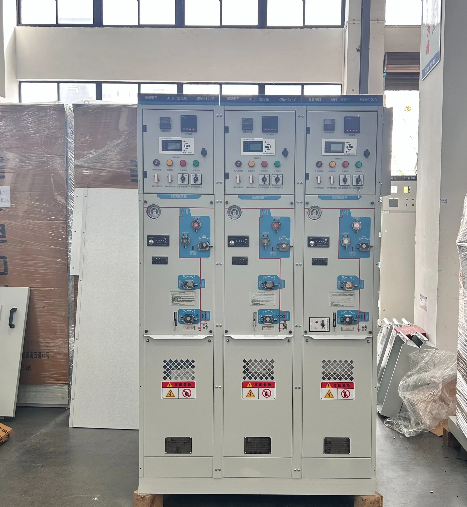 12kV _ 24kV SF6 Insulated Ring Main Unit – Compact MV Switchgear RMU