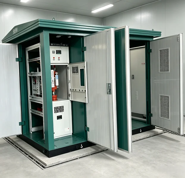 Compact Prefabricated Substation – MV_LV Package Transformer Substation (PTS)