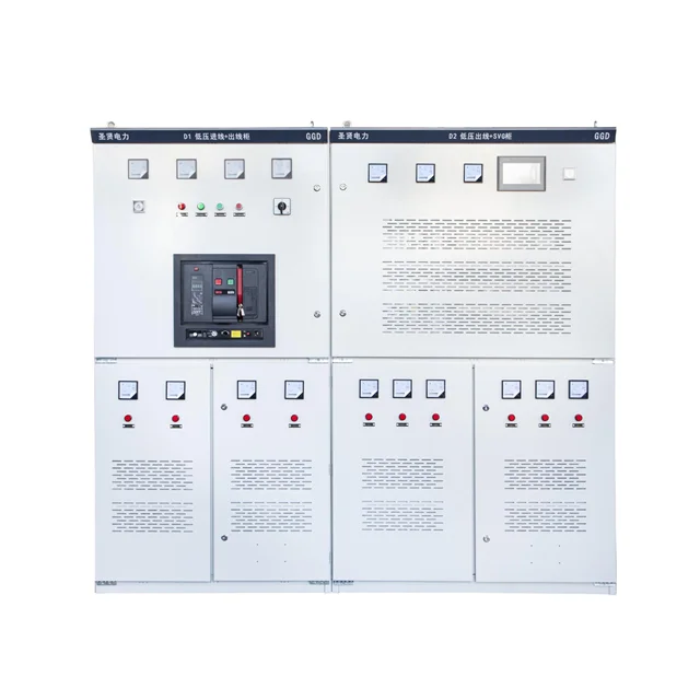 GGJ Low-Voltage Capacitor Compensation Cabinet | Power Factor