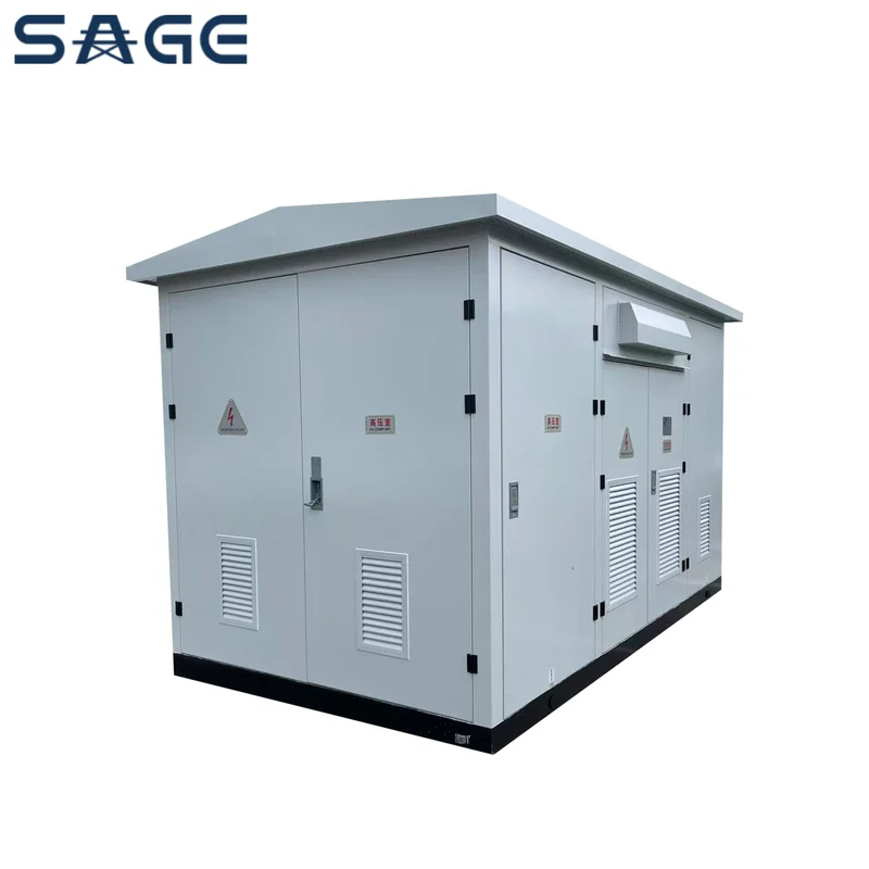 Intelligent Prefabricated Compact Substation with Scada System up to 35kv